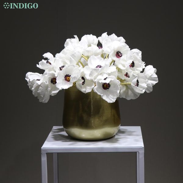 45pcs +1 metal pot white anemone bonsai bouquet table decoration wedding artificial flower floral event party - decorative flowers & wreaths
45pcs +1 metal pot white anemone bonsai bouquet table decoration wedding artificial flower floral event party - decorative flowers & wreaths