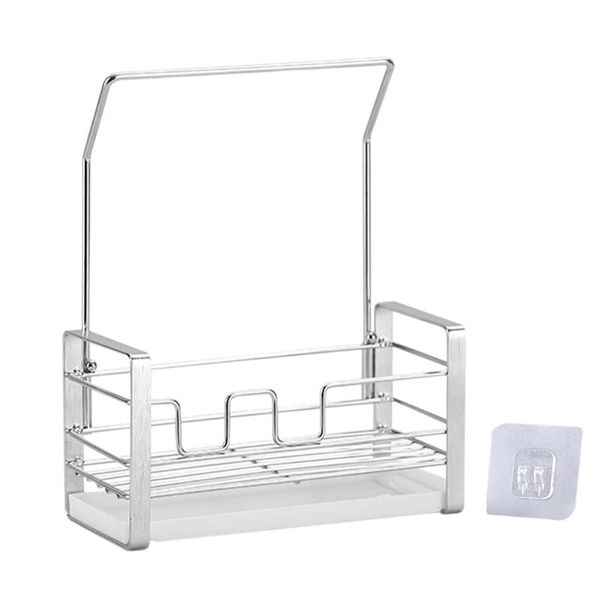 hooks & rails quick drying stainless steel large capacity space saving bathroom kitchen no drilling sponge caddy draining rack with adhesive
hooks & rails quick drying stainless steel large capacity space saving bathroom kitchen no drilling sponge caddy draining rack with adhesive
