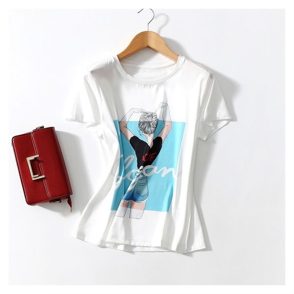 t shirts 2021 summer youth ageing girl than heart printed letters short-sleeved silk t-shirt women, White
t shirts 2021 summer youth ageing girl than heart printed letters short-sleeved silk t-shirt women, White