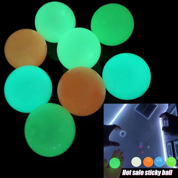 2/4pc stick wall ball glowing globbles decompression sticky squash target catch throw party favors kids gift decoration
2/4pc stick wall ball glowing globbles decompression sticky squash target catch throw party favors kids gift decoration