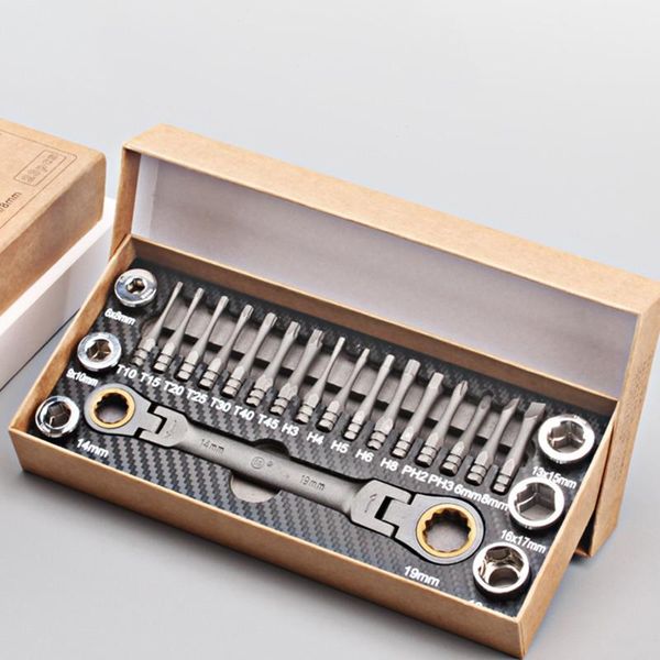 multifunction ratcheting socket wrench set box end metric with adapter screwdriver bit plumb pipe auto repair tool hand tools
multifunction ratcheting socket wrench set box end metric with adapter screwdriver bit plumb pipe auto repair tool hand tools