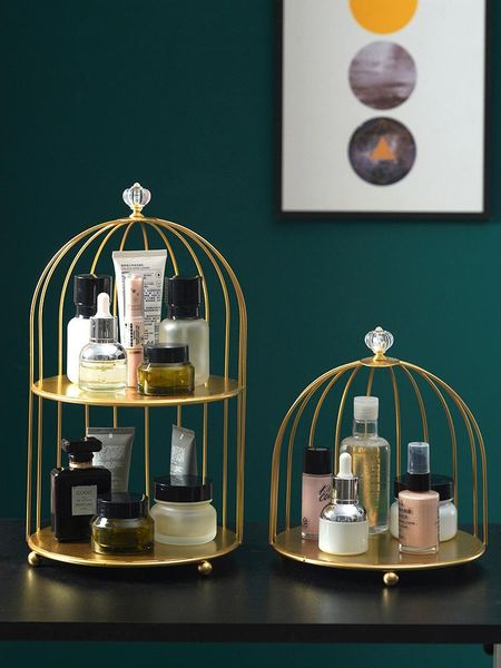 hooks & rails iron bird cage lipstick perfume skin care storage shelf finishing rack display stand cosmetics box organizer
hooks & rails iron bird cage lipstick perfume skin care storage shelf finishing rack display stand cosmetics box organizer