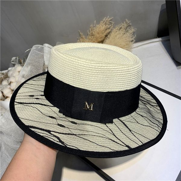 straw women's simple flat wide brim lace british sunscreen hat french celebrity style big brim hat, Yellow
straw women's simple flat wide brim lace british sunscreen hat french celebrity style big brim hat, Yellow