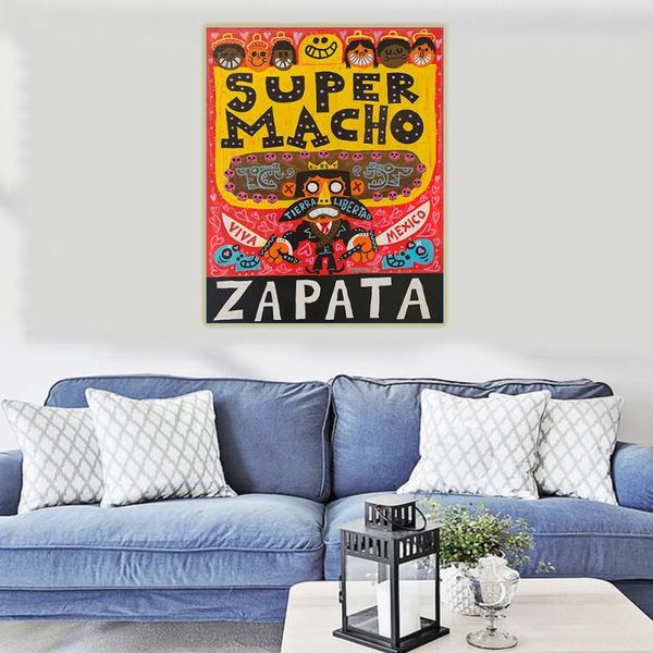 paintings holover canvas oil painting jorge gutierrez"super macho"american art mexican folklore aesthetic home interior decoration
paintings holover canvas oil painting jorge gutierrez"super macho"american art mexican folklore aesthetic home interior decoration