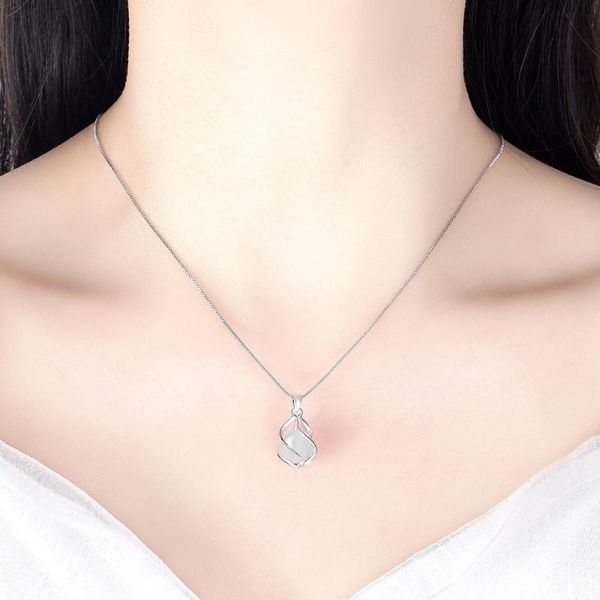 pendant necklaces classic opal for women girls trendy elegant white geometric necklace fashion jewelry gifts, Silver
pendant necklaces classic opal for women girls trendy elegant white geometric necklace fashion jewelry gifts, Silver