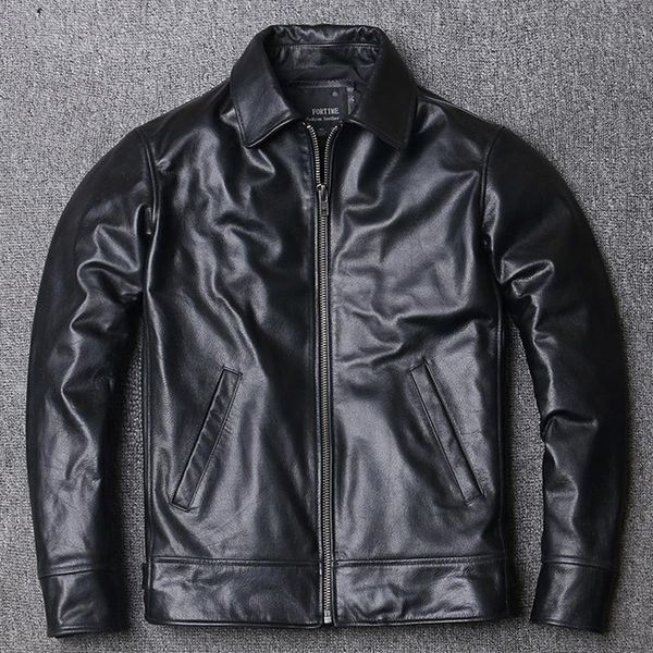 men's leather & faux 2021 black soft cowhide jacket genuine coat dad's plus size male clothes s-5xl
men's leather & faux 2021 black soft cowhide jacket genuine coat dad's plus size male clothes s-5xl
