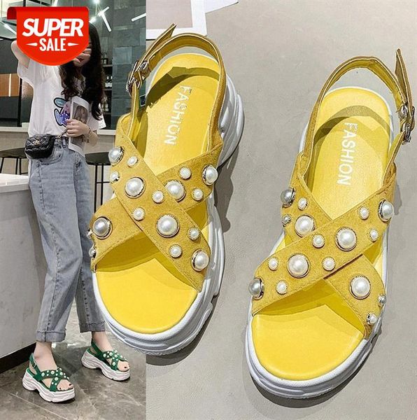 pearl sandals women's thick-soled increased korean style female students buckle casual platform heel shoes #hq2h, Black
pearl sandals women's thick-soled increased korean style female students buckle casual platform heel shoes #hq2h, Black