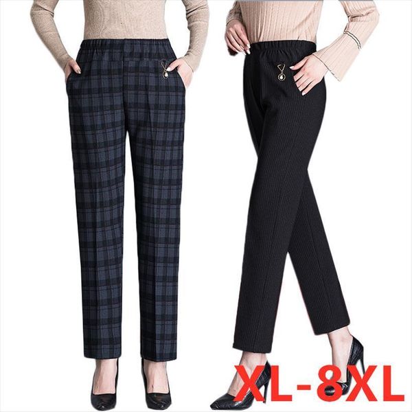 autumn trousers elastic womens capri high waist casual winter plush straight plus size xl 8xl mother, Black;white
autumn trousers elastic womens capri high waist casual winter plush straight plus size xl 8xl mother, Black;white