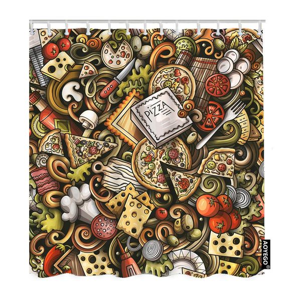 food shower curtain set cartoon cute doodles pizza cheese tomato sausage pepper shower curtain 72x72 inch decorative waterproof
food shower curtain set cartoon cute doodles pizza cheese tomato sausage pepper shower curtain 72x72 inch decorative waterproof