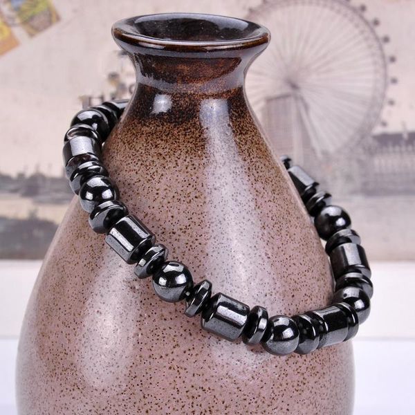 beaded, strands luxury jewelry magnetic weight loss bracelets hematite beads health care bracelet charm natural stone for women men, Black
beaded, strands luxury jewelry magnetic weight loss bracelets hematite beads health care bracelet charm natural stone for women men, Black