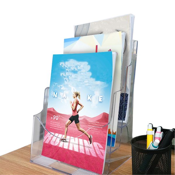 hangable information display stand 4 tier a5 file storage shelf newspaper magazine rack home desk organizer office accessories
hangable information display stand 4 tier a5 file storage shelf newspaper magazine rack home desk organizer office accessories