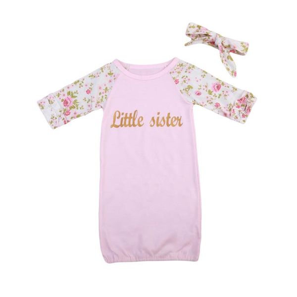 little sister baby girl sleeping bags bedding headband cotton born take home outfit gift set gown
little sister baby girl sleeping bags bedding headband cotton born take home outfit gift set gown