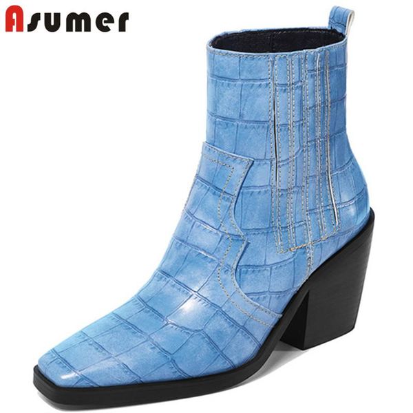 boots asumer 2021 women ankle vintage square toe spring autumn western fashion high heels casual shoes woman, Black
boots asumer 2021 women ankle vintage square toe spring autumn western fashion high heels casual shoes woman, Black