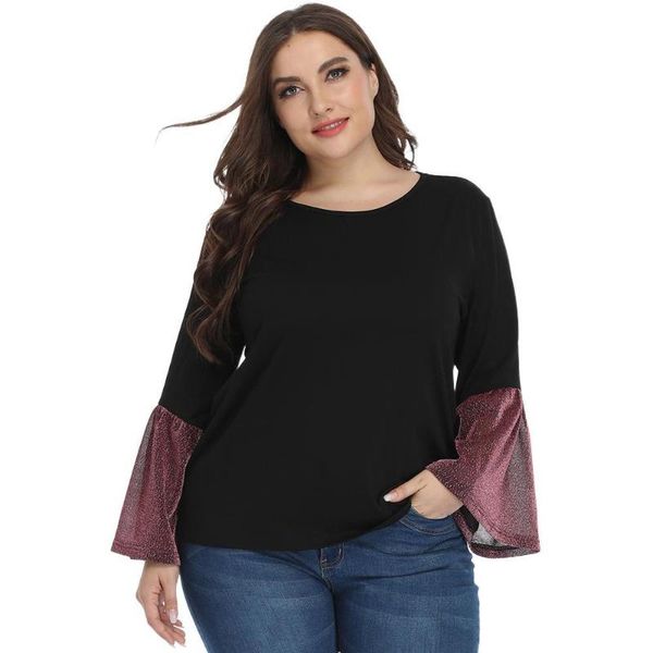 women's blouses & shirts plus size blouse women 2021 fashion female o neck long sleeve casual contrast multicolor elegant ladies, White
women's blouses & shirts plus size blouse women 2021 fashion female o neck long sleeve casual contrast multicolor elegant ladies, White