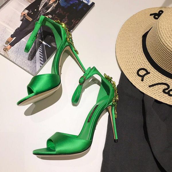 women summer shoes luxury rhinestone sandals high heels fashion open toe wedding party, Black
women summer shoes luxury rhinestone sandals high heels fashion open toe wedding party, Black