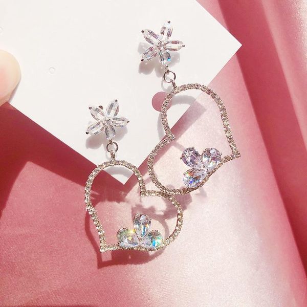 full rhinestone simple design silver color hollow heart drop earrings for women ear cuff piercing dangle earring gift & chandelier
full rhinestone simple design silver color hollow heart drop earrings for women ear cuff piercing dangle earring gift & chandelier