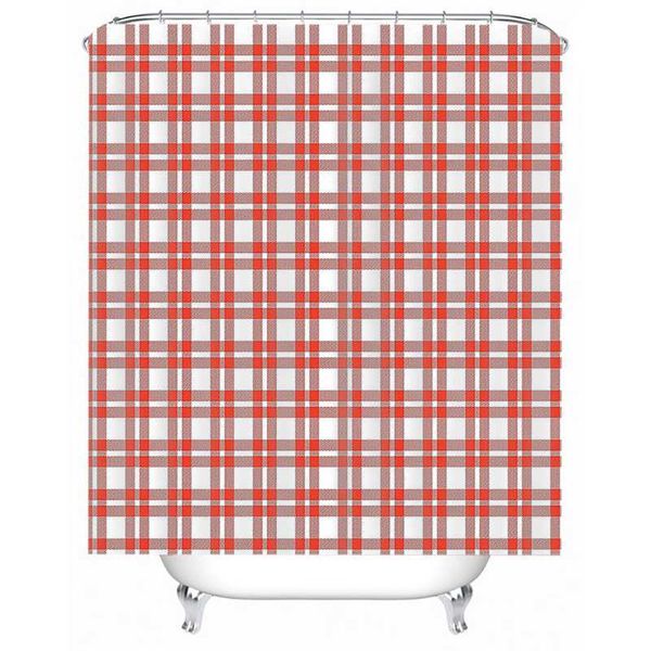 shower curtains po printing waterproof curtain square red and white grid bathroom with hooks home decor
shower curtains po printing waterproof curtain square red and white grid bathroom with hooks home decor
