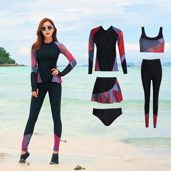 5pcs/set women's plus size long sleeve rash guards swim tee & leggings bikini set rashguard sun uv protection swimsuit one-piece suits
5pcs/set women's plus size long sleeve rash guards swim tee & leggings bikini set rashguard sun uv protection swimsuit one-piece suits