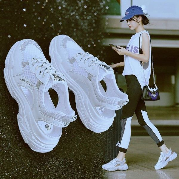shoes sports sandals woman breathable women summer shoes thick sole sandal lace-up hollow-out white black iskg
shoes sports sandals woman breathable women summer shoes thick sole sandal lace-up hollow-out white black iskg