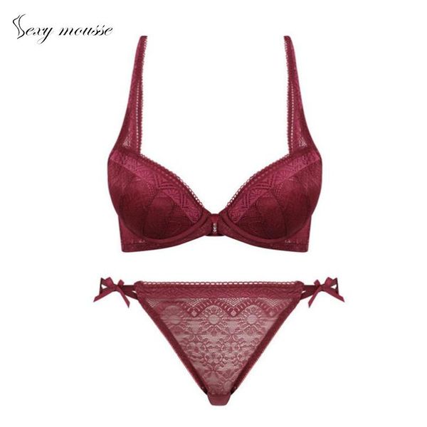bras sets mousse women bra set y-line straps lace floral front closure cotton beauty back underwire bow white black push, Red;black
bras sets mousse women bra set y-line straps lace floral front closure cotton beauty back underwire bow white black push, Red;black