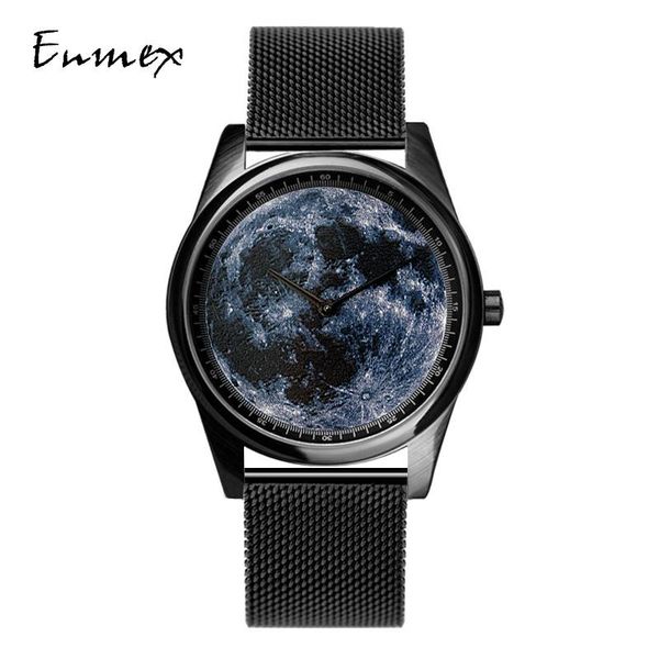 wristwatches enmex individualization special design wristwatch 3d moonscape creative neutral steel fashion quartz clock men watch, Slivery;brown
wristwatches enmex individualization special design wristwatch 3d moonscape creative neutral steel fashion quartz clock men watch, Slivery;brown