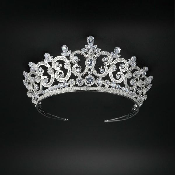 hair clips & barrettes elegant cubic zirconia crowns crystal tiara luxury bridal headwear accessories for birthday pageant prom party, Golden;silver
hair clips & barrettes elegant cubic zirconia crowns crystal tiara luxury bridal headwear accessories for birthday pageant prom party, Golden;silver