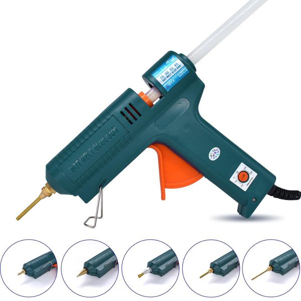glue gun 150w with 6 copper nozzle temperature adjustable craft repair tool professional glue gun diy thermo tool luxury set
glue gun 150w with 6 copper nozzle temperature adjustable craft repair tool professional glue gun diy thermo tool luxury set
