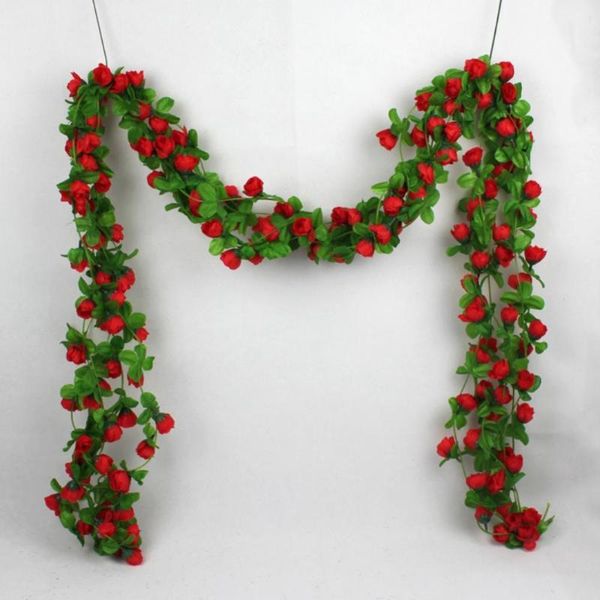 decorative flowers & wreaths artificial simulated rose vine garland fake flower plants decor for home garden party festival el wedding offic
decorative flowers & wreaths artificial simulated rose vine garland fake flower plants decor for home garden party festival el wedding offic
