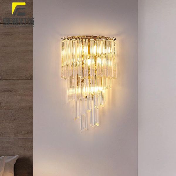 wall lamp light luxury crystal simple modern living room bedroom bedside el villa staircase aisle corridor
wall lamp light luxury crystal simple modern living room bedroom bedside el villa staircase aisle corridor