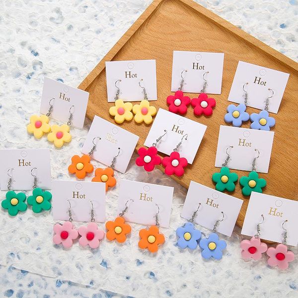 fashion 12pairs colorful resin cute small flower stud earrings for women fresh sweet statement earring girl jewelry accessories, Golden;silver
fashion 12pairs colorful resin cute small flower stud earrings for women fresh sweet statement earring girl jewelry accessories, Golden;silver