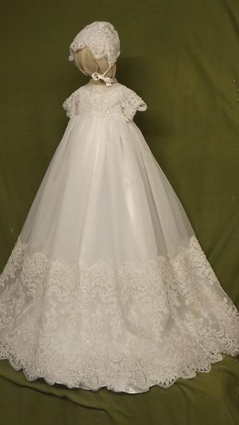 girl's dresses white ivory lace baby infant christening dress baptism gowns for boys and girls with bonnet, Red;yellow
girl's dresses white ivory lace baby infant christening dress baptism gowns for boys and girls with bonnet, Red;yellow