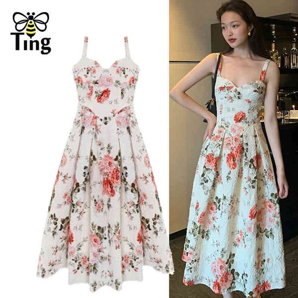 vintage elegant summer strap sleeveless a line party dresses fashion sweet girl midi long floral print vestidos clothes 210513, Black;gray
vintage elegant summer strap sleeveless a line party dresses fashion sweet girl midi long floral print vestidos clothes 210513, Black;gray