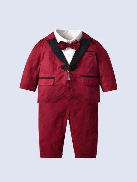 baby drop shoulder bow detail shirt & leak collar flap detail blazer & overalls she, White
baby drop shoulder bow detail shirt & leak collar flap detail blazer & overalls she, White
