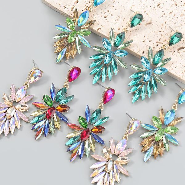 dangle & chandelier fashion metal rhinestone geometric earrings women's exaggerated school party accessories, Silver
dangle & chandelier fashion metal rhinestone geometric earrings women's exaggerated school party accessories, Silver