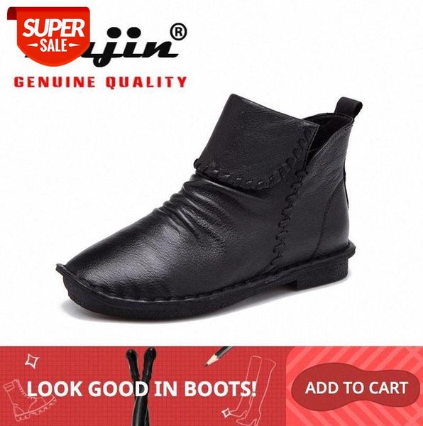fujin 2021 genuine leather fashion slip on handmade round toes low heel ankle boots autumn winter snow boots women boots #eo9x
fujin 2021 genuine leather fashion slip on handmade round toes low heel ankle boots autumn winter snow boots women boots #eo9x