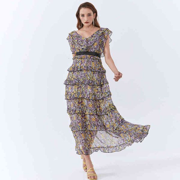 dresses spring elegant print floral for women sleeveless high waist ruffle long es female 2021 woemns clothing, Black;gray
dresses spring elegant print floral for women sleeveless high waist ruffle long es female 2021 woemns clothing, Black;gray