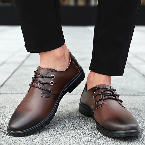 low leather shoes men's four seasons comfortable busins casual trend versatile formal black
low leather shoes men's four seasons comfortable busins casual trend versatile formal black