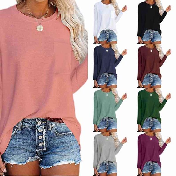 bessel clothing autumn and winter 2021 new women's long sleeve round neck t-shirt top, Black
bessel clothing autumn and winter 2021 new women's long sleeve round neck t-shirt top, Black