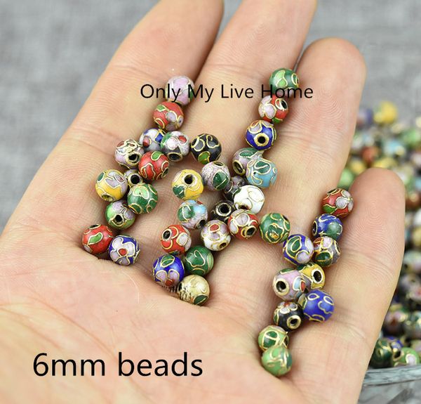 polished cloisonne enamel small 6mm round beads handmade diy jewelry making earrings necklace bracelet copper jewellery accessories wholesal, Black
polished cloisonne enamel small 6mm round beads handmade diy jewelry making earrings necklace bracelet copper jewellery accessories wholesal, Black