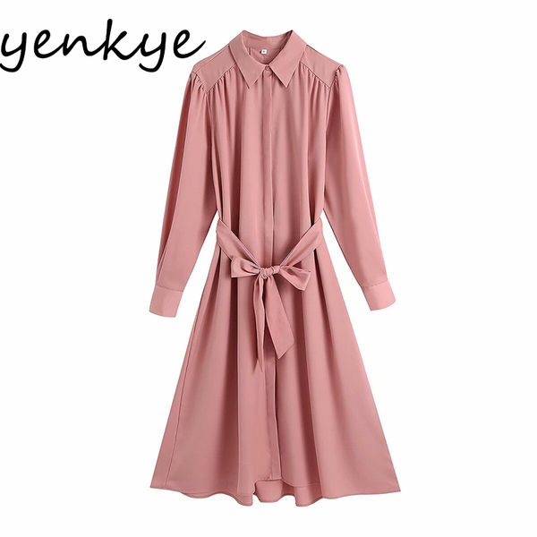 spring women pink long shirt dress female lapel collar sleeve with belt casual loose plus size vestido 210430, Black;gray
spring women pink long shirt dress female lapel collar sleeve with belt casual loose plus size vestido 210430, Black;gray