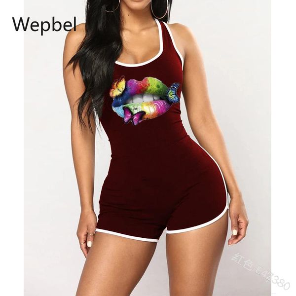 wepbel i-shaped vest plus size playsuits fashion printed jumpsuit women's tight solid color summer lips printing jumpsuits & rompers, Black;white
wepbel i-shaped vest plus size playsuits fashion printed jumpsuit women's tight solid color summer lips printing jumpsuits & rompers, Black;white