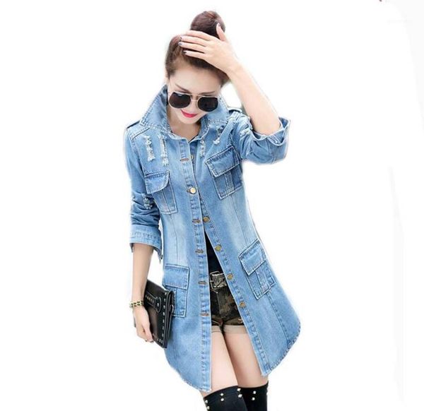 wholesale- #3002 long denim jacket women 2021 chaqueta mujer ripped jeans ladies coats jaquetas feminina jaqueta vintage1, Black;brown
wholesale- #3002 long denim jacket women 2021 chaqueta mujer ripped jeans ladies coats jaquetas feminina jaqueta vintage1, Black;brown