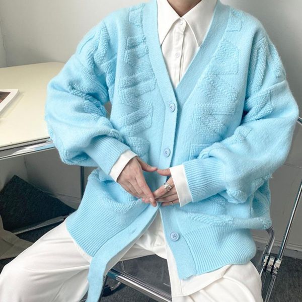 men's sweaters oversize blue cardigan sweater korean trend design asymmetric towel embroidery loose single breast v collar sweatrcoat, White;black
men's sweaters oversize blue cardigan sweater korean trend design asymmetric towel embroidery loose single breast v collar sweatrcoat, White;black