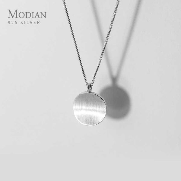 designer necklace modian classic pure 925 sterling silver geometric concave round pendant for women fashion simple fine jewelry
designer necklace modian classic pure 925 sterling silver geometric concave round pendant for women fashion simple fine jewelry