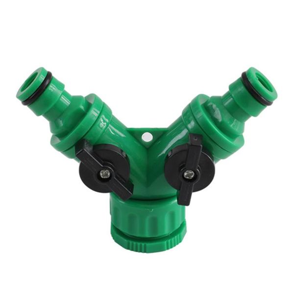 watering equipments 2pcs y type hose pipe splitter garden double pass ball tap connector
watering equipments 2pcs y type hose pipe splitter garden double pass ball tap connector