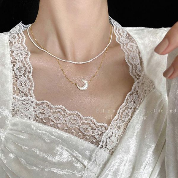 elegance 2021 sweet sparkling moon necklaces for women tassel pendant choker necklace birthday gift party fashion jewelry, Silver
elegance 2021 sweet sparkling moon necklaces for women tassel pendant choker necklace birthday gift party fashion jewelry, Silver