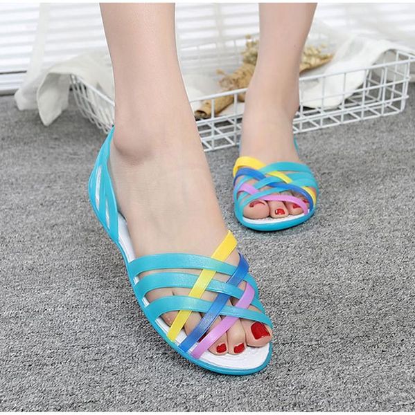 sandals women jelly shoes rainbow summer female flat ladies slip on woman candy color peep toe women's beach /, Black
sandals women jelly shoes rainbow summer female flat ladies slip on woman candy color peep toe women's beach /, Black
