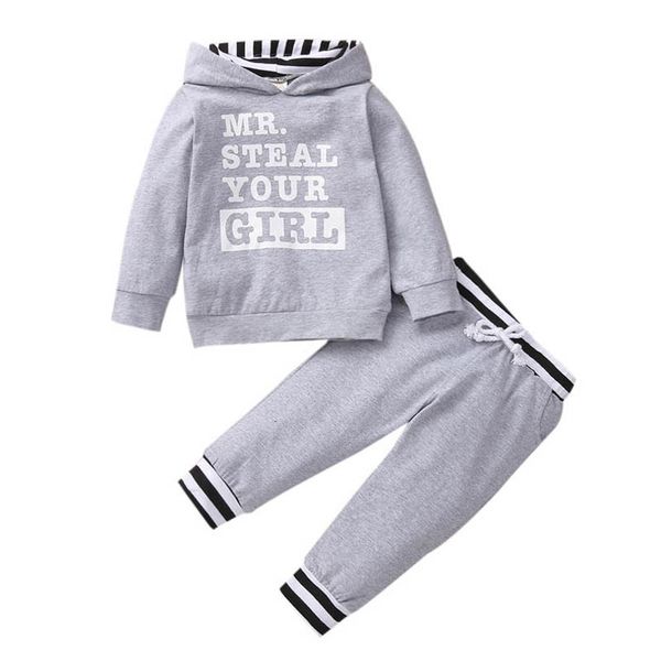 boys clothing sets boy suit children tracksuit kids wear spring autumn letter long-sleeved hoodie pants trousers 2pcs suits b7481, White
boys clothing sets boy suit children tracksuit kids wear spring autumn letter long-sleeved hoodie pants trousers 2pcs suits b7481, White