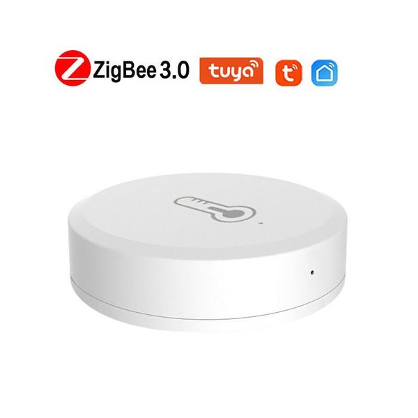 smart home control tuya zigbee temperature and humidity sensor works with hub via alexa google assisant
smart home control tuya zigbee temperature and humidity sensor works with hub via alexa google assisant
