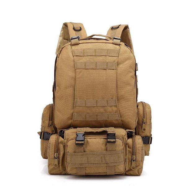 50-60l outdoor climbing bag molle tactical military backpack waterproof oxford nylon camping trekking set with waist bags
50-60l outdoor climbing bag molle tactical military backpack waterproof oxford nylon camping trekking set with waist bags